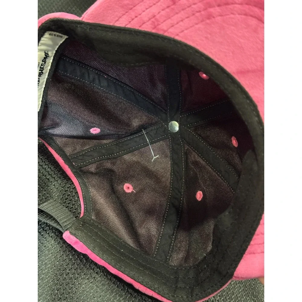 FA Entertainment Official Pink suede-look cap Cap.